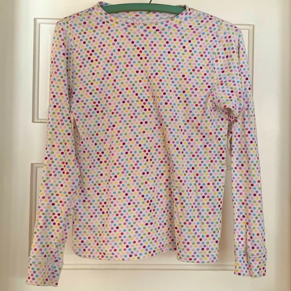 LL Bean Girls size 16 polka dot pajama set - Picture 1 of 8